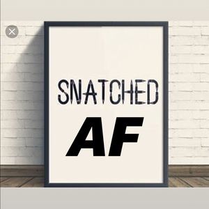 Meet your Posher, Snatchedaf